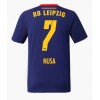 RB Leipzig Antonio Nusa #7 Bortatröja 2025-26 Korta ärmar